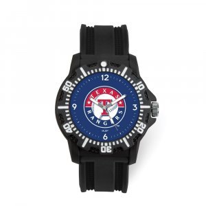 MLB Mens Texas Rangers Model Three Watch