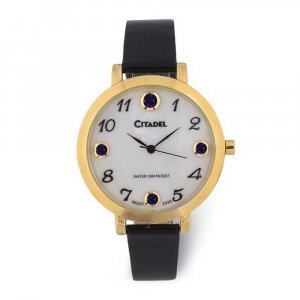 Citadel Ladies September Simulated Birthstone Watch