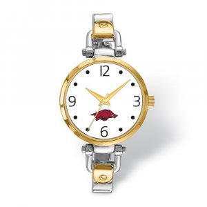 LogoArt Mens University of Louisville Pro Two-tone Watch