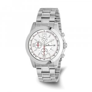 Mountroyal Mens Stainless Steel Chronograph Watch