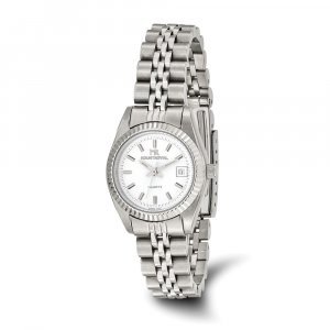 Mountroyal Ladies Stainless Steel White Dial Watch